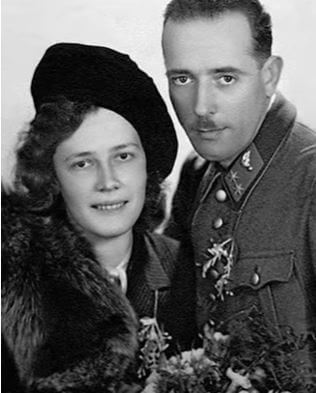 Aurelia Jadrny Schwarzenegger with her husband Gustav Schwarzenegger
